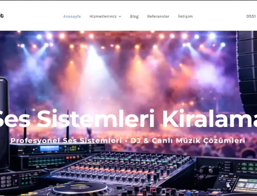 Web Sitesi Yapımı – Sessistemleri.net